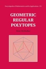 Cover: Geometric Regular Polytopes - Cambridge University Press