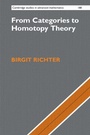 Cover: From Categories to Homotopy Theory - Cambridge University Press