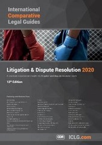 Abbildung von: The International Comparative Legal Guide to: Litigation & Dispute Resolution 2020 2020 - Global Legal Group Ltd
