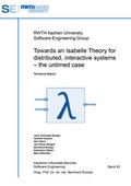Cover: Towards an Isabelle Theory for distributed, interactive systems - Shaker