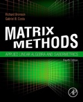 Cover: Matrix Methods - Academic Press
