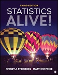 Cover: Statistics Alive! - SAGE Publications Inc