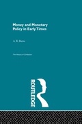 Cover: Money and Monetary Policy in Early Times (Pb Direct) - Routledge