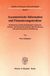 Abbildung von: Asymmetrische Information und Finanzierungsstruktur. - fibre