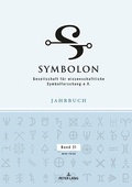 Cover: Symbolon - Band 21 - Peter Lang Verlag
