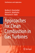 Cover: Approaches for Clean Combustion in Gas Turbines - Springer