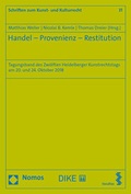 Cover: Handel - Provenienz - Restitution - Facultas