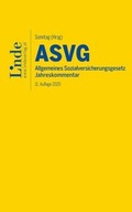 Cover: ASVG | Allgemeines Sozialversicherungsgesetz 2020 - Linde