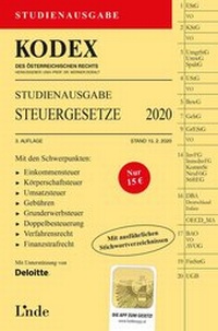 Abbildung von: KODEX Studienausgabe Steuergesetze 2020 - Linde