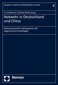 Cover: Notwehr in Deutschland und China - Nomos