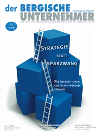 Abbildung von: Der bergische Unternehmer - Bergische Verlagsgesellschaft Menzel