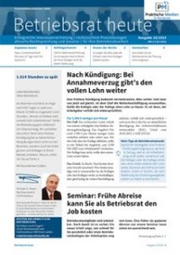 Abbildung von: Betriebsrat heute - Praktimedia