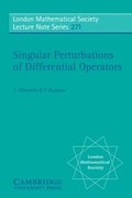 Cover: Singular Perturbations of Differential Operators - Cambridge University Press