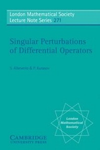 Abbildung von: Singular Perturbations of Differential Operators - Cambridge University Press