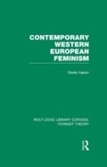 Cover: Contemporary Western European Feminism (RLE Feminist Theory) - Routledge