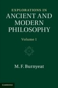 Cover: Explorations in Ancient and Modern Philosophy: Volume 1 - Cambridge University Press
