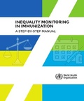 Cover: Inequality monitoring in immunization - World Health Organization
