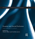 Cover: Poverty and Social Exclusion - Routledge