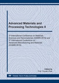 Cover: Advanced Materials and Processing Technologies II - Trans Tech Publications Ltd