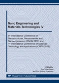 Cover: Nano Engineering and Materials Technologies IV - Trans Tech Publications Ltd