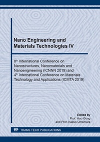 Abbildung von: Nano Engineering and Materials Technologies IV - Trans Tech Publications Ltd