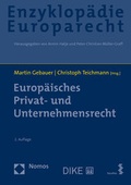 Cover: Europ&auml;isches Privat- und Unternehmensrecht - Facultas