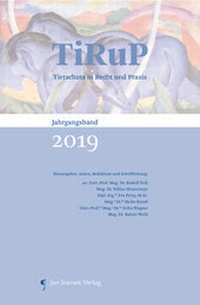 Abbildung von: TiRuP - Tierschutz in Recht und Praxis - Jan Sramek Verlag KG