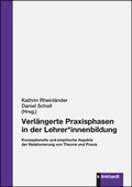 Cover: Verl&auml;ngerte Praxisphasen in der Lehrer*innenbildung - Verlag Julius Klinkhardt