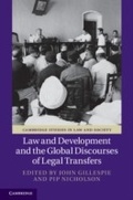 Cover: Law and Development and the Global Discourses of Legal Transfers - Cambridge University Press