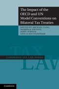 Cover: The Impact of the OECD and UN Model Conventions on Bilateral Tax Treaties - Cambridge University Press