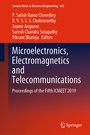 Cover: Microelectronics, Electromagnetics and Telecommunications - Springer