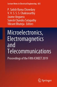 Enlarge image Cover: Microelectronics, Electromagnetics and Telecommunications - Springer