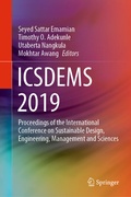 Cover: ICSDEMS 2019 - Springer