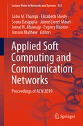 Cover: Applied Soft Computing and Communication Networks - Springer