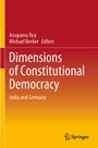 Cover: Dimensions of Constitutional Democracy - Springer