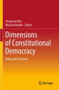 Enlarge image Cover: Dimensions of Constitutional Democracy - Springer