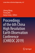 Cover: Proceedings of the 6th China High Resolution Earth Observation Conference (CHREOC 2019) - Springer
