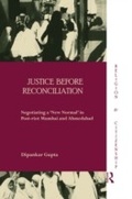 Cover: Justice before Reconciliation - American Book Store