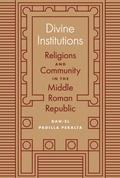 Cover: Divine Institutions - Princeton University Press