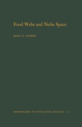 Cover: Food Webs and Niche Space - Princeton University Press