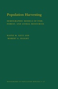 Cover: Population Harvesting - Princeton University Press