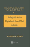 Cover: Database of Biologically Active Phytochemicals & Their Activity - CRC Press