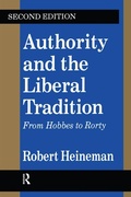 Cover: Authority and the Liberal Tradition - Routledge