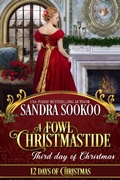 Cover: A Fowl Christmastide: Third Day of Christmas (Twelve Days of Christmas, #3) - New Independence Books