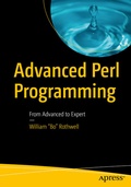 Cover: Advanced Perl Programming - APress