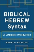 Cover: Biblical Hebrew Syntax - Baker Academic