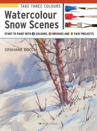 Enlarge image Cover: Take Three Colours: Watercolour Snow Scenes - Search Press Ltd