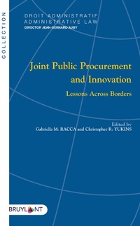 Enlarge image Cover: Joint Public Procurement and Innovation - Bruylant