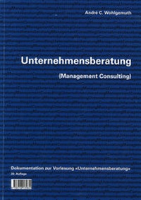 Abbildung von: Unternehmensberatung (Management Consulting) - vdf Hochschulverlag AG