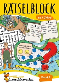 Abbildung von: Rätselblock ab 9 Jahre - Band 2 - Hauschka Verlag